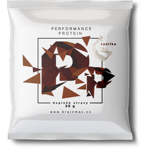 BrainMax Performance Protein, nativní syrovátkový protein, vanilka, 30 g, VZOREK Doplněk stravy