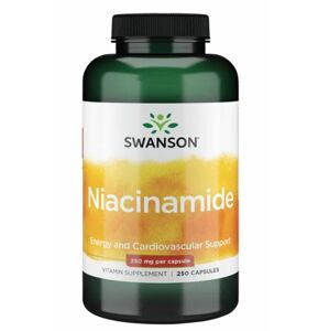 Swanson Niacinamide, 250 mg, 250 kapslí