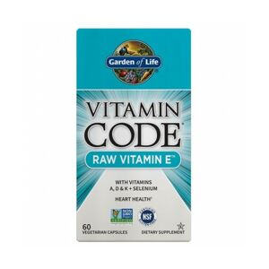 Garden of Life RAW Vitamin E, 60 rostlinných kapslí