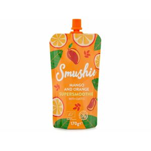 Salvest Smushie - Ovocné smoothie s mangem, pomerančem a datlemi BIO, 170 g *CZ-BIO-001 certifikát
