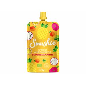 Salvest Smushie - Ovocné smoothie s meruňkou, ananasem a lněnými semínky BIO, 170 g *CZ-BIO-001 certifikát