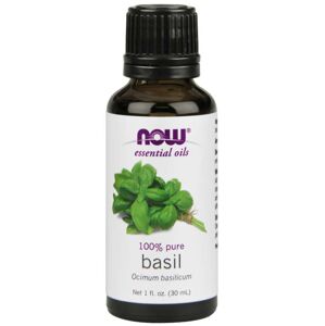 Now® Foods NOW Essential Oil, Basil oil (esenciální olej Bazalka), 30 ml  /  Expirace 10/2022 Expirace 10/2022