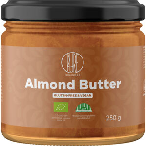 BrainMax Pure Almond Butter, Mandlové máslo, BIO, 250 g *CZ-BIO-001 certifikát