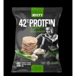 Joxty - Proteinové chipsy 42%, Jarní cibulka a smetana, 50 g