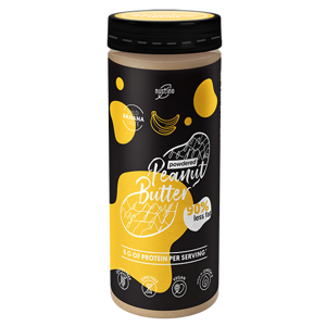 Nustino - Arašídové máslo v prášku - Banán 200g,  EXP. Expirace 09/10/2022