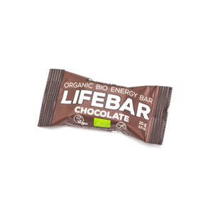 LifeFood - Tyčinka Lifebar MINI čokoládová RAW, BIO, 25 g *CZ-BIO-002 certifikát
