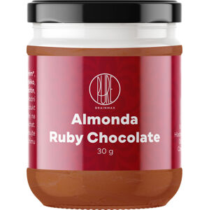BrainMax Pure Almonda, Ruby čokoláda, mandlový krém s čokoládou, 30 g