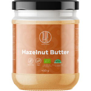 BrainMax Pure Hazelnut Butter, 100% Lískooříškový krém, BIO, 250 g *CZ-BIO-001 certifikát
