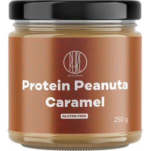 BrainMax Pure Protein Peanuta, arašídový krém s proteinem a karamelem, 250g