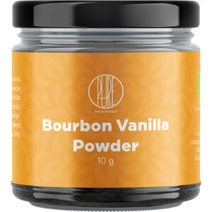 BrainMax Pure Bourbon Vanilla Powder, vanilka prášek, BIO, 10 g *CZ-BIO-001 certifikát