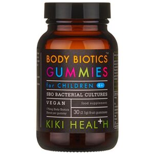 KIKI Health Body Biotics for children (probiotika pro děti), 175 mg, 30 gumových bonbónů