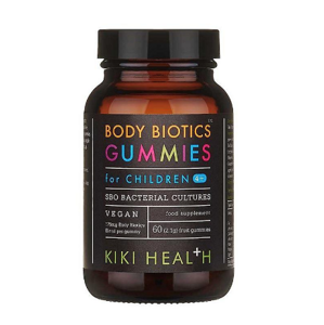 KIKI Health Body Biotics for children (probiotika pro děti), 175 mg, 60 gumových bonbónů