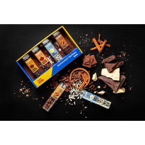 Sens - Pražení jedlí cvrčci v dárkové krabičce - čokoládoví