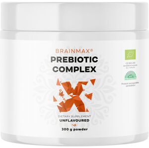 BrainMax Prebiotic Complex, prebiotická směs, BIO, 420 g *CZ-BIO-001 certifikát