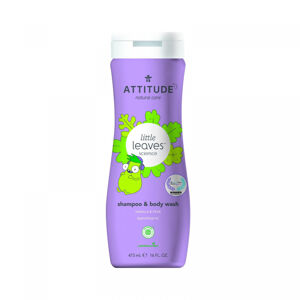 Attitude - Dětské tělové mýdlo s vůní vanilky a hrušky, 473 ml