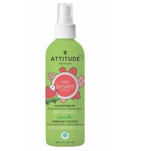 Attitude - Sprej pro snadné rozčesávání dětských vlásků, Little leaves s vůní melounu a kokosu, 240 ml