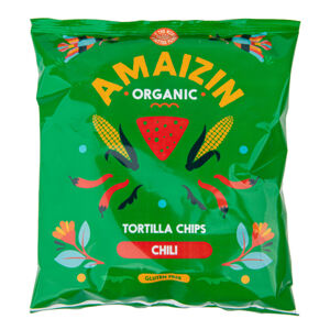 AMAIZIN Chipsy kukuřičné chilli, 75 g, BIO *BE-BIO-02 certifikát