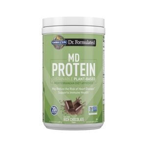 Garden of Life - Dr. Formulated MD Protein Sustainable Plant Based Chocolate (rostlinný protein, čokoláda), 882g