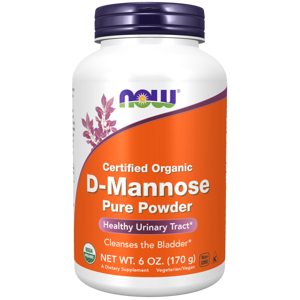 Now® Foods NOW D-Manóza, 170 g, čistý prášek