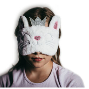 BrainMax Dětské masky na spaní Barva: Králíček Pohodlná dětská maska na spaní s motivy oblíbených pohádkových postav.