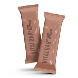 VitalVibe Proteinová Tyčinka Vitalbar™ 2.0 BIO Caramel & Seal Salt, 70 g Protein Bar Brownie