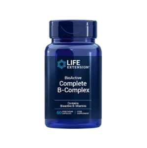 Life Extension BioActive Complete, B-Complex, 60 rostlinných kapslí