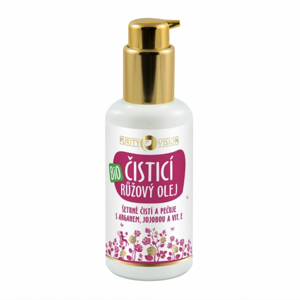 Purity Vision - Růžový čistící olej s arganem, jojobou a vit. E BIO, 100 ml *CZ-BIO-001 certifikát