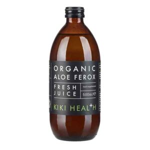 KIKI Health Aloe Ferox Juice Organic, přírodní šťáva z Aloe, 500 ml