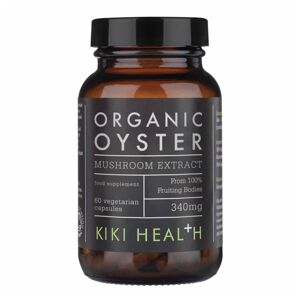 KIKI Health Oyster Extract Organic, organický extrakt z hlívy ústřičné, 60 rostlinných kapslí