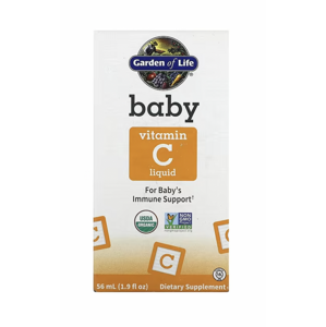 Garden of Life Baby Vitamin C Liquid, vitamín C pro děti, 56 ml Expirace: 3/2024