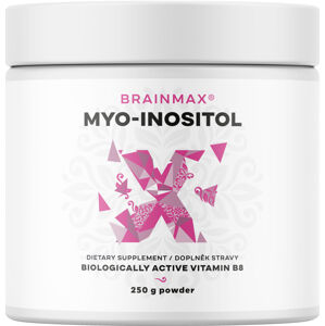 BrainMax Myo-Inositol, 250 g Myo-inositol pro podporu hormonální rovnováhy u žen, 125 dávek