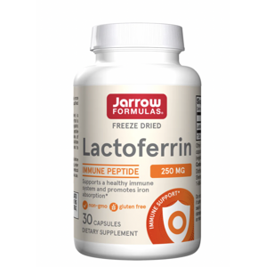 Jarrow Formulas Jarrow Lactoferrin (laktoferin), 250 mg, 30 softgelových kapslí