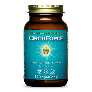 HealthForce CircuForce Brain Power, podpora mozku, 90 rostlinných kapslí