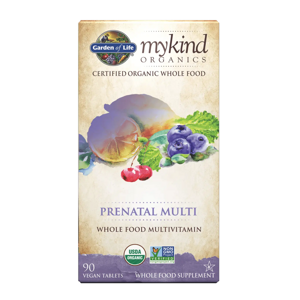 Garden of life Mykind Prenatal Multi, multivitamín pro těhotné ženy, 90 rostlinných tablet