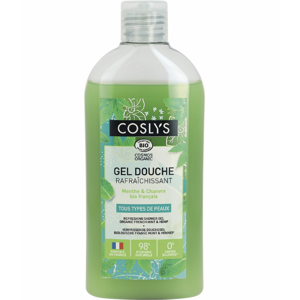 COSLYS - Osvěžující sprchový gel máta a konopí, 250 ml
