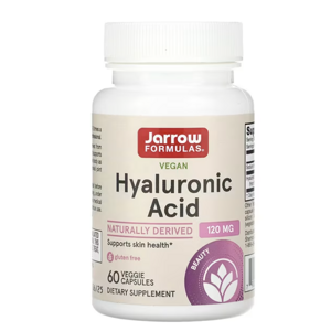 Jarrow Formulas, Hyaluronic Acid, kyselina hyaluronová, 120 mg, 60 kapslí