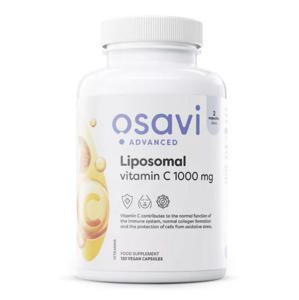 Osavi Liposomal Vitamin C, 1000 mg, 120 rostlinných kapslí doplněk stravy