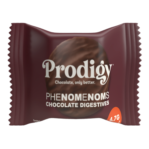 Prodigy Phenomenoms Chocolate Digestive Biscuits, čokoládové sušenky na trávení, 32 g
