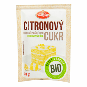 Amylon - Cukr citronový BIO, 20 g *CZ-BIO-001 certifikát