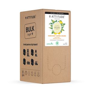 Attitude - Přírodní mýdlo na ruce s detoxikačním účinkem, citrusové listy, náhradní kanystr 2 l