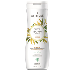 Attitude - Přírodní šampon s detoxikačním účinkem - rozjasňující pro normální a mastné vlasy, 473 ml