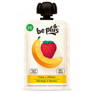 Be Plus - BIO kapsička jahody a banán, 100 g