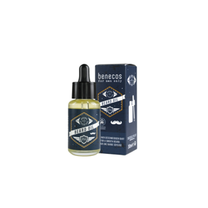Benecos - Olej na vousy pro muže, 30 ml