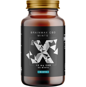 BrainMax CéBéDé Mints 15 mg, 60 bonbónů