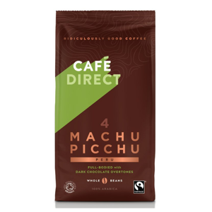 Cafédirect - BIO Machu Picchu SCA 82 zrnková káva, 227g *CZ-BIO-001 certifikát