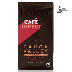 Cafédirect - Colombia Cauca SCA 82 Valley mletá káva 227g