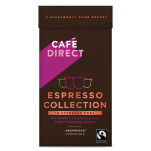 Cafédirect - Selekce Espresso kávových kapslí 10ks pro Nespresso