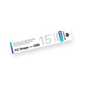 CannaCare Kapky CC Drops s CBD 15%, 7 ml