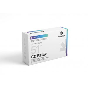 CannaCare Relax kapsle s CBD 1530 mg, 30 kapslí