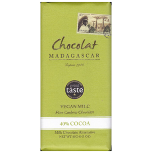 Chocolat Madagascar - Vegan čokoláda s kešu mlékem, 40% kakao, 85 g